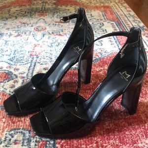 Marc Fisher Black patent heel